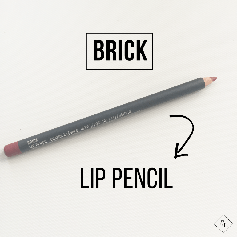 newlune- mac lip pencil brick
