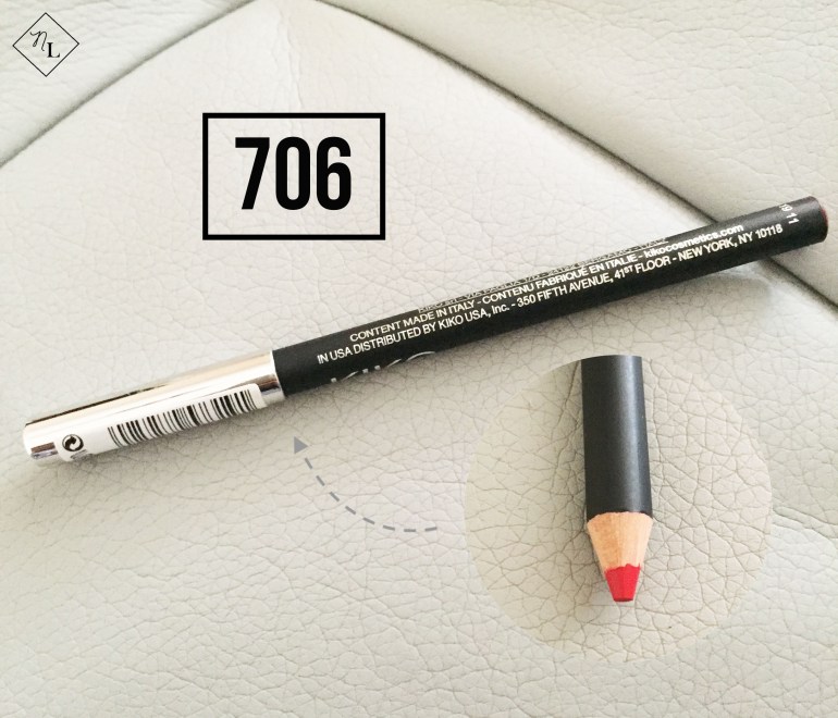 kiko milano-lip pencil-706-newlune-collective haul