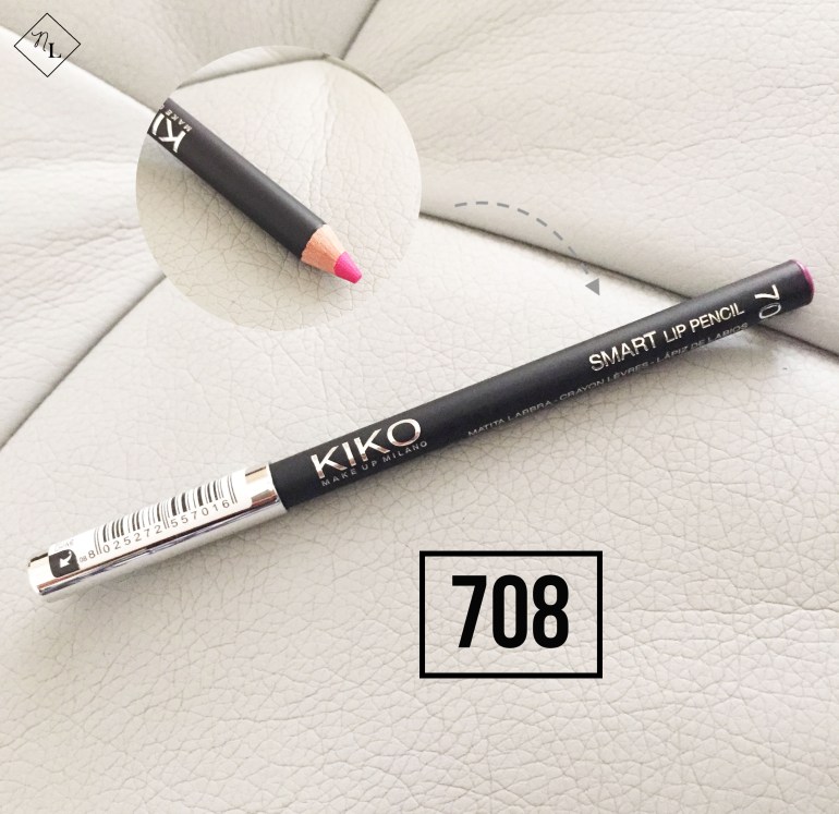 kiko milano-lip pencil-708-newlune-collective haul