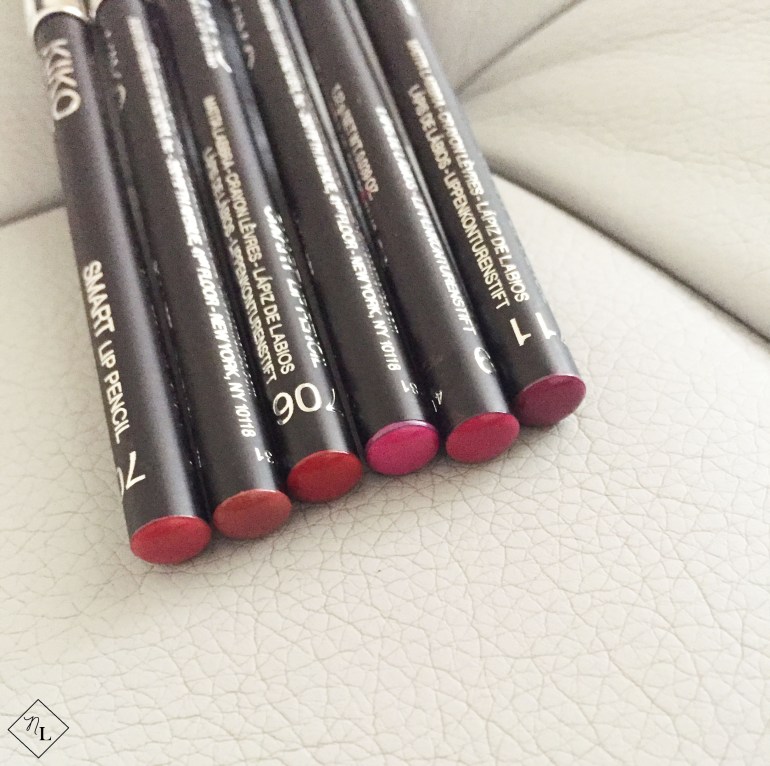 kiko milano-lip pencils-newlune-collective haul