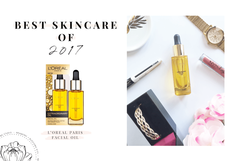 best of 2017 - skincare - l'oreal paris extraordinary facial oil - new lune