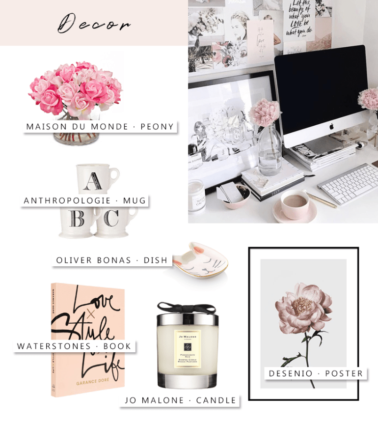 desk decoration ideas - new lune - decor