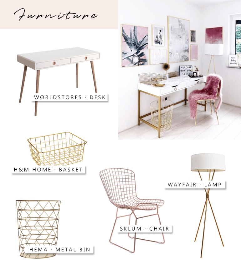 desk decoration ideas - new lune - furniture