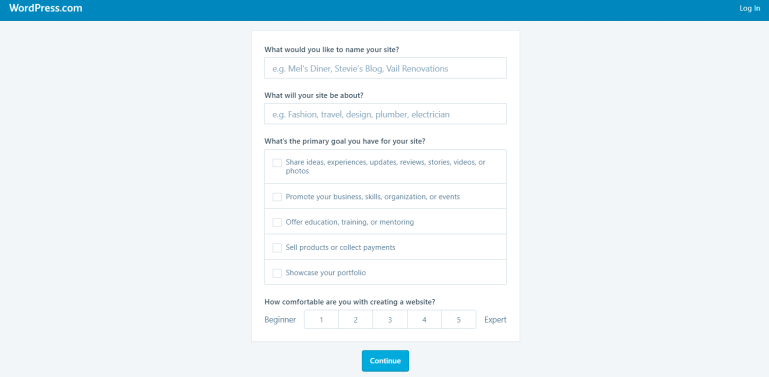 how to create a blog - 101 guide - wordpress com - new lune