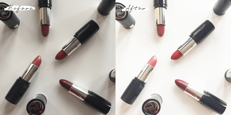 how to edit your blog pictures - a step by step tutorial - new lune-before and after