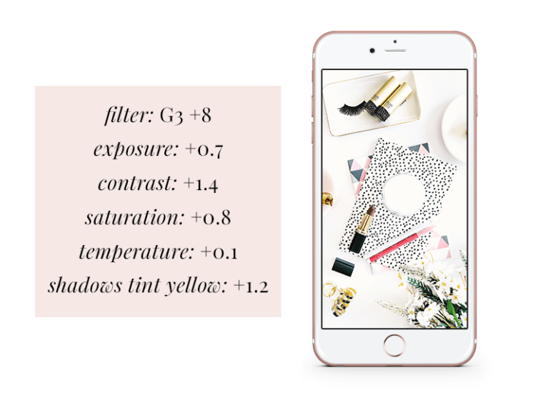 how to create a gorgeous feed using vsco cam - tutorial - free vsco settings 2