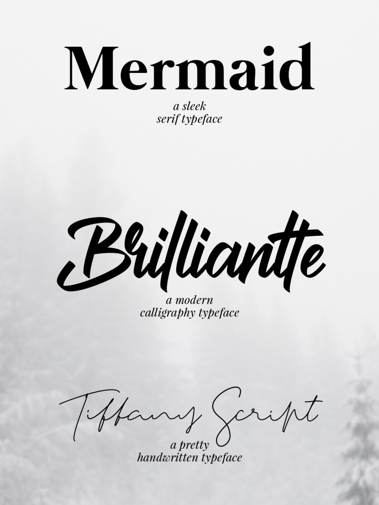 favourite fonts - may edition - new lune