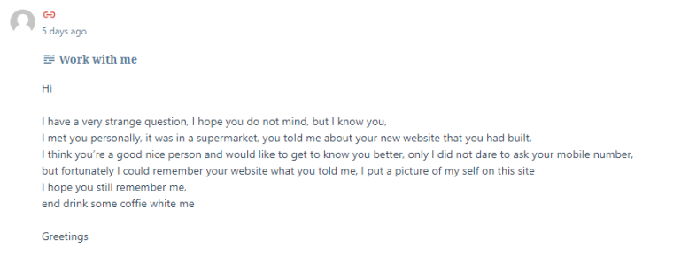 my weird and creepy blogging experiences - new lune - stalkers and weird people