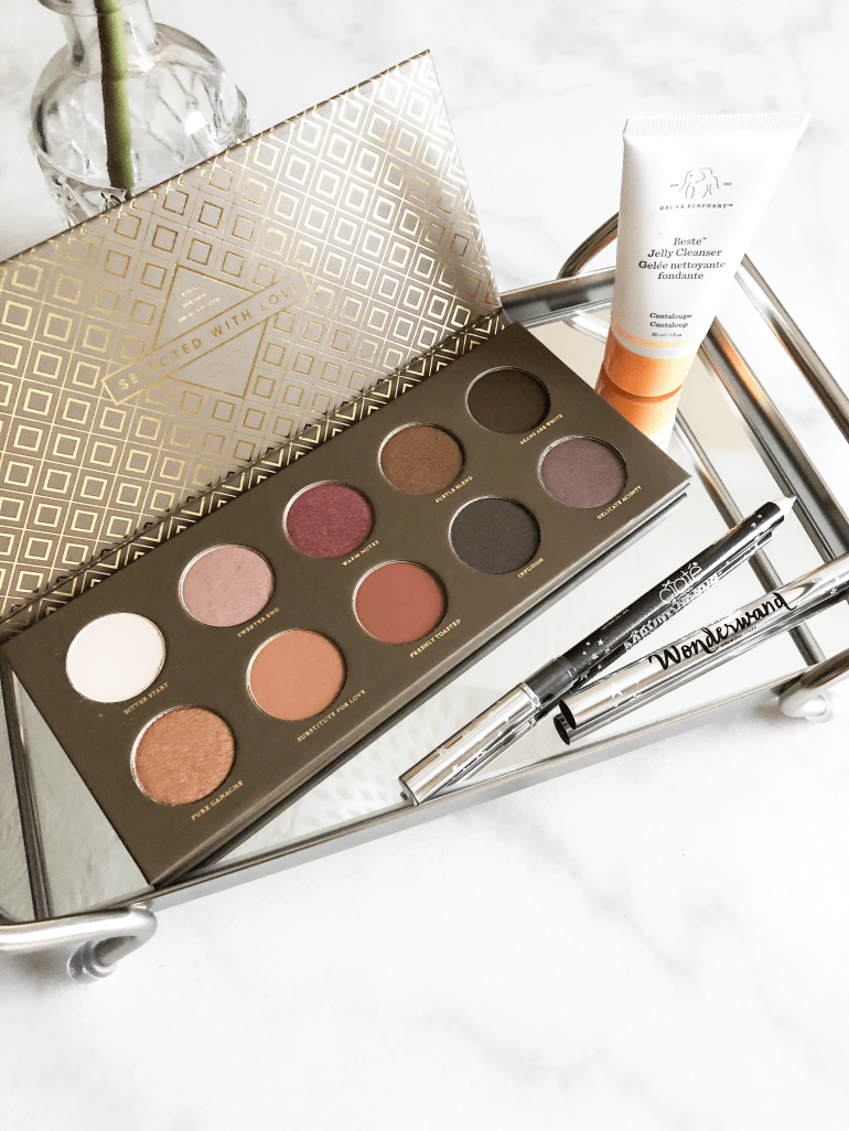 The Best Monthly Beauty Box Subscription - Cohorted March Box - new lune - zoeva palette - drunk elephant - ciate