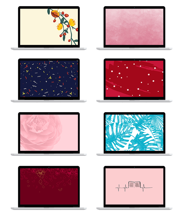 free desktop wallpapers - new lune - cute - pretty - blog pic - freebies - free download