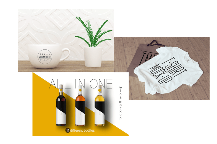 how to use mockups on your website - blog - business - mock up - new lune - product mock ups