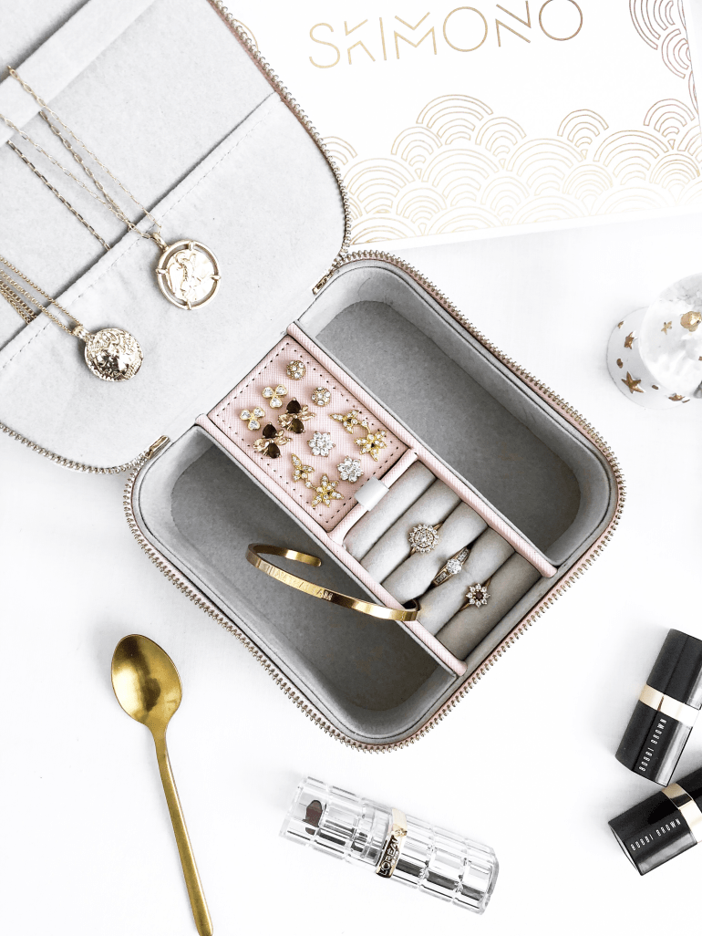 gift guide luxury - estella bartlett - precious things square jewellery box blush - new lune