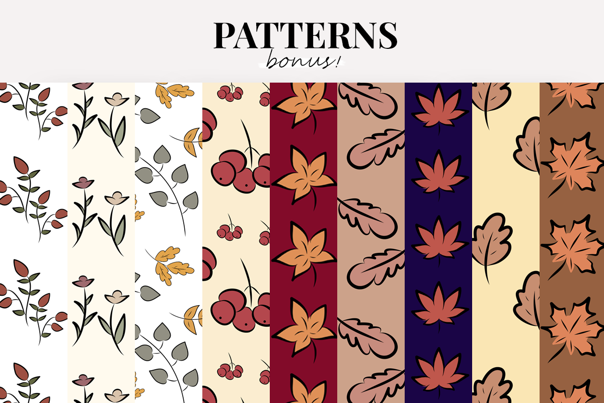 Introducing The Ultimate Fall Icons & Clipart Set | My First Digital ...