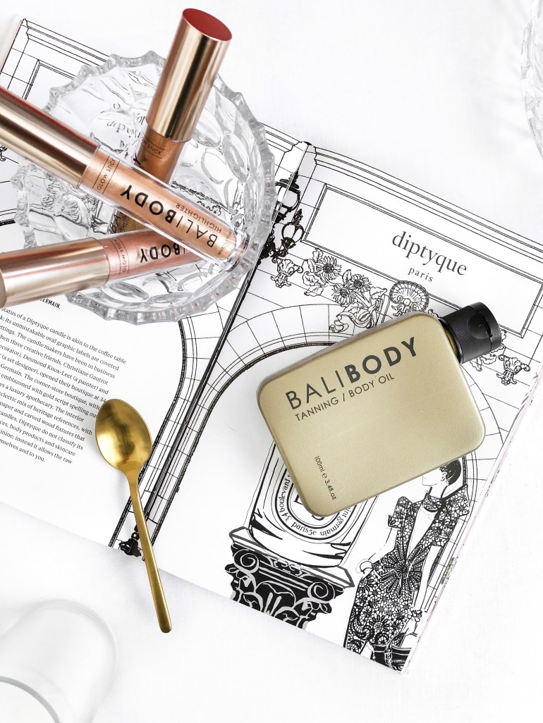 summer glow essentials - tanning body oil - bali body - new lune