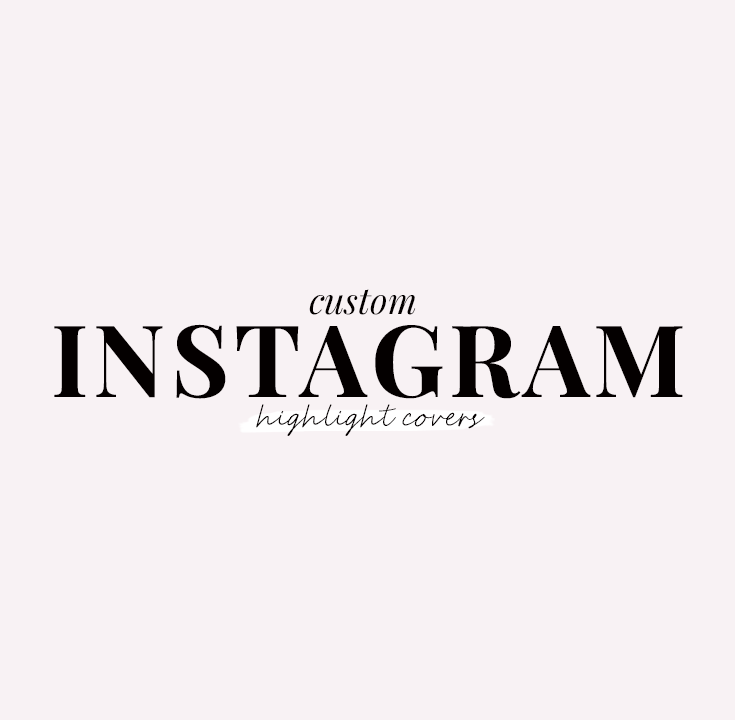 custom instagram highlight covers - new lune
